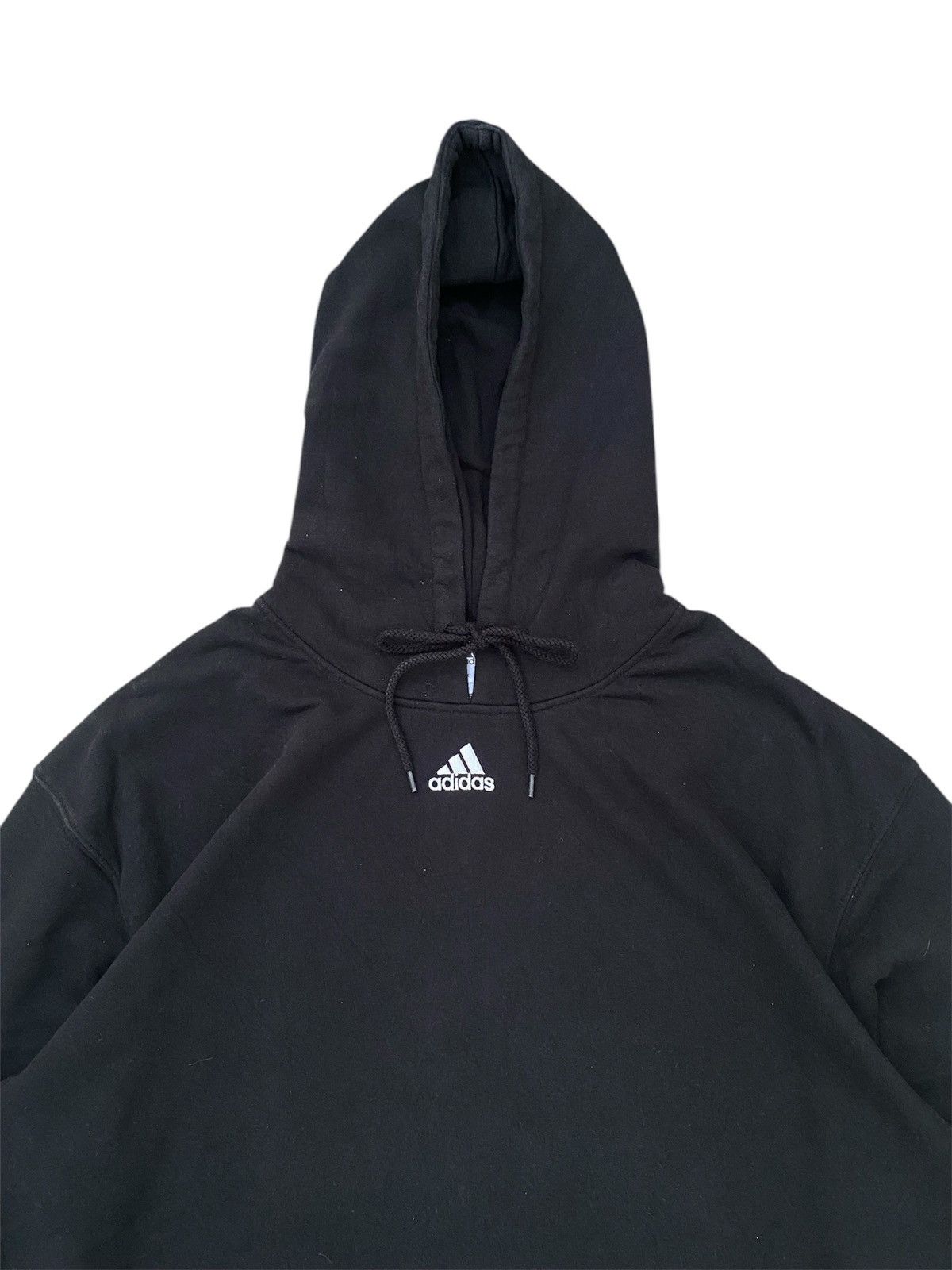 Adidas Adidas Center Logo Hoodie Size US XL / EU 56 / 4 - 2 Thumbnail