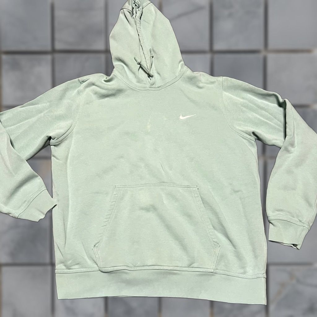 Nike Nike Sportswear Club Fleece Hoodie Men XL Light Green Size US XL / EU 56 / 4 - 1 Thumbnail
