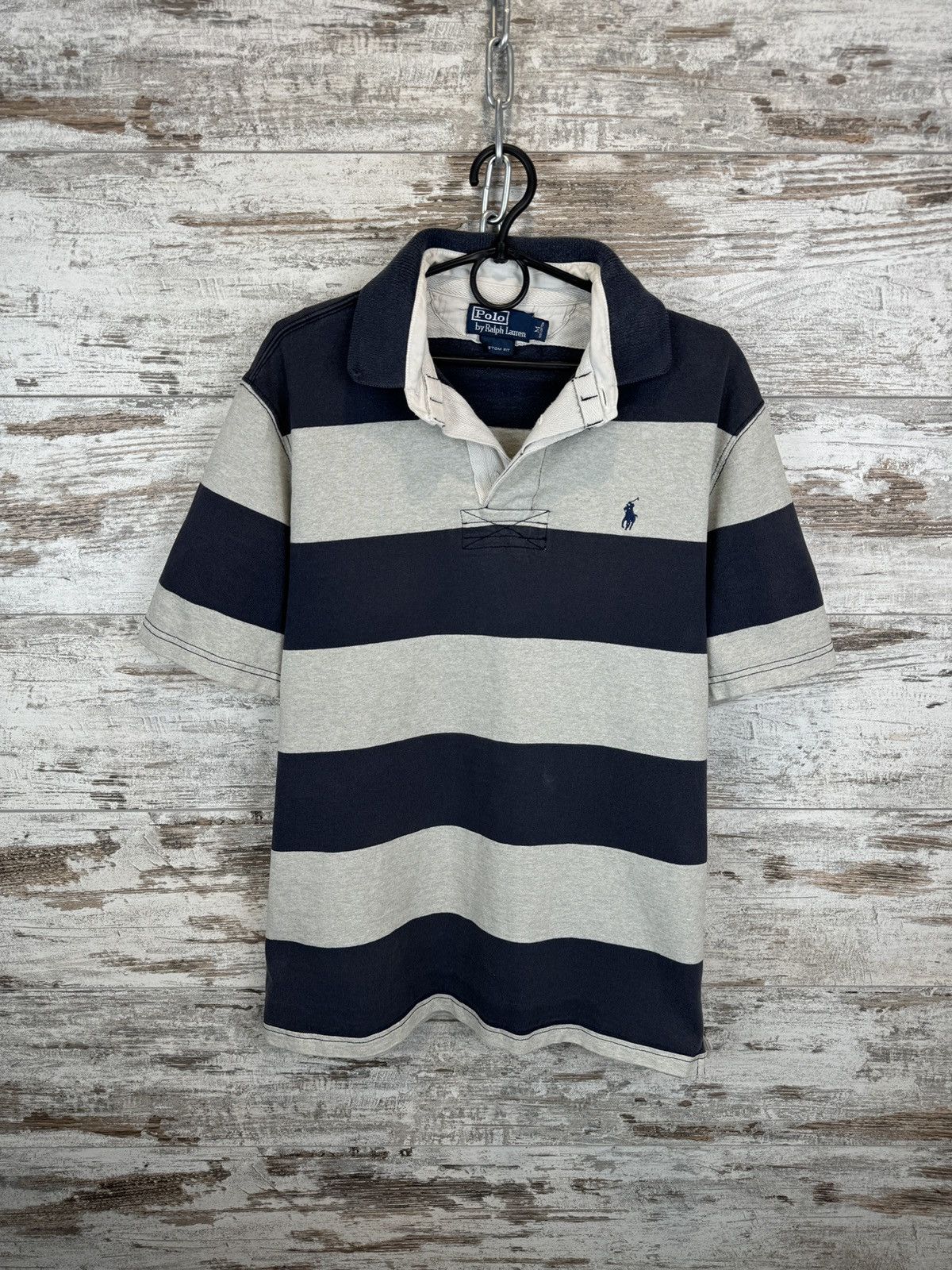 Polo Ralph Lauren Mens Vintage Polo Ralph Lauren rugby polos T-shirt tee y2k Size US M / EU 48-50 / 2 - 1 Thumbnail