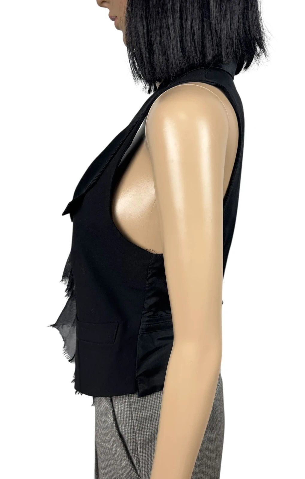 Other Rachel Roy New York Vest Draped Mesh Gilet size 6 Size M / US 6-8 / IT 42-44 - 5 Thumbnail