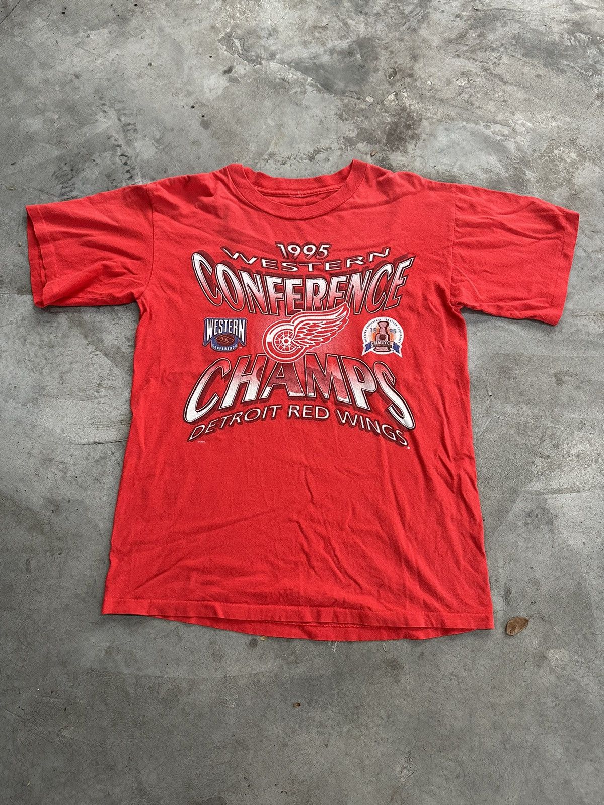 NHL × Vintage detroit red wings western conference champs 1995 Size US M / EU 48-50 / 2 - 1 Thumbnail