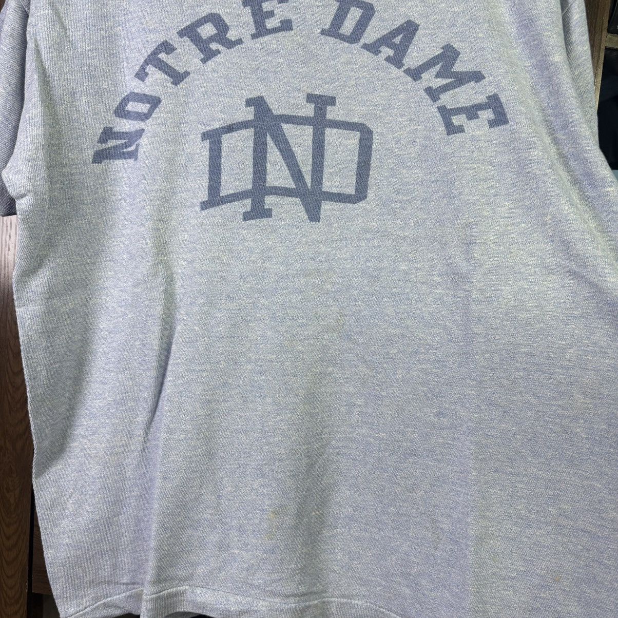 Champion champion notre dame vintage tee Size US S / EU 44-46 / 1 - 5 Thumbnail