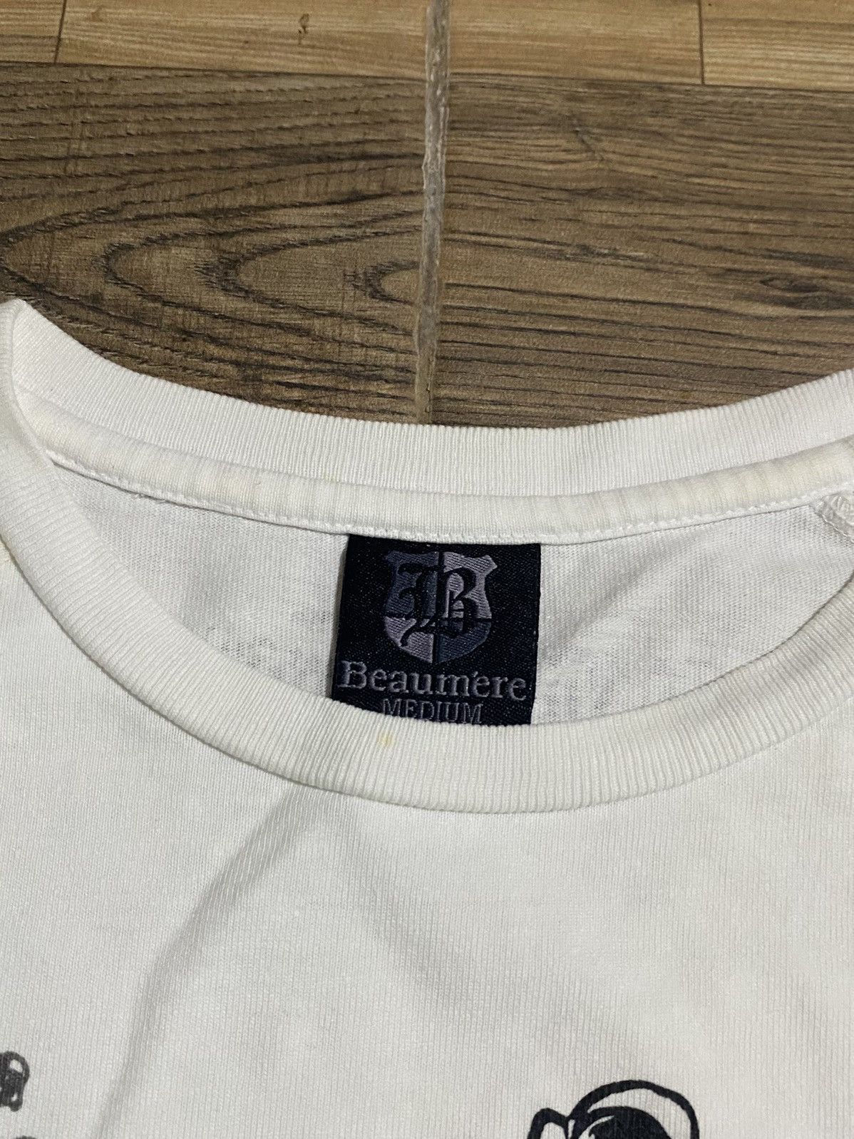 Japanese Brand × Vintage UNDERGROUND SKULL BEAUMERE RAGLAN TEE Size US M / EU 48-50 / 2 - 3 Thumbnail