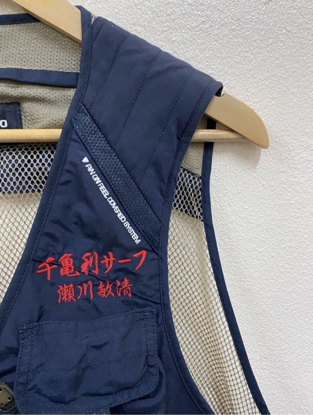 Japanese Brand × Vintage Vintage Shimano fishing vest Size US M / EU 48-50 / 2 - 6 Thumbnail
