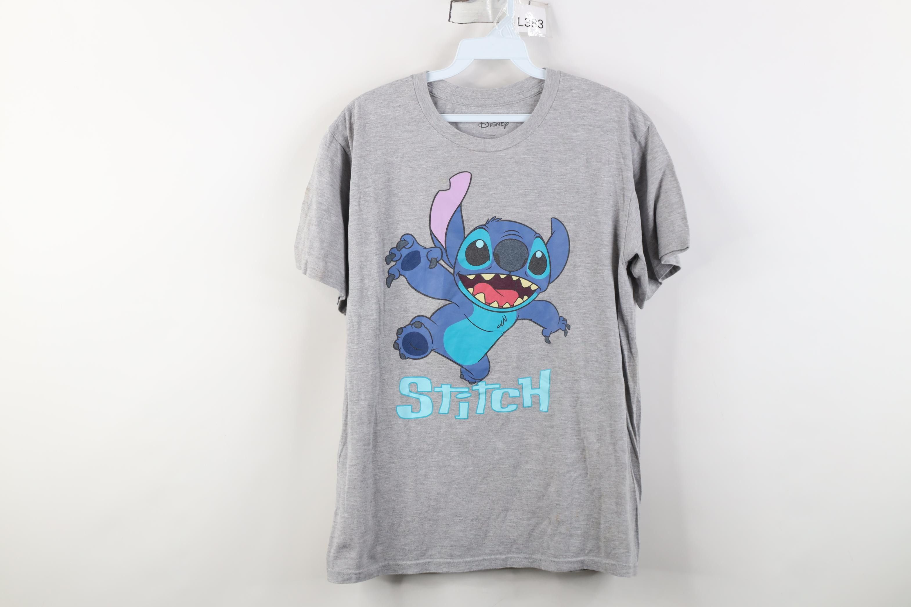 Disney Vintage Y2K Disney Lilo & Stitch Movie T-Shirt Heather Gray Size M / US 6-8 / IT 42-44 - 1 Thumbnail