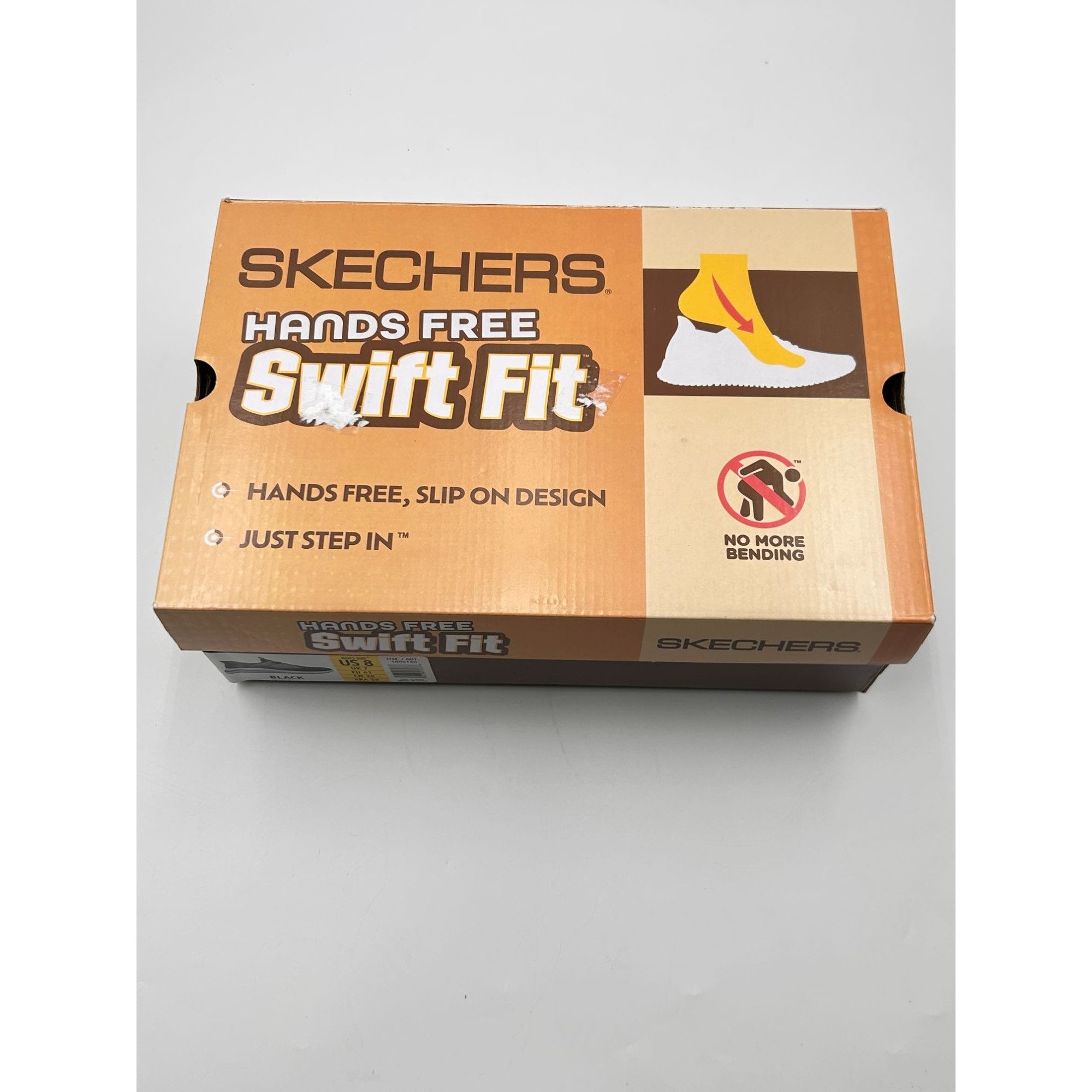 Other Skechers Hands Free Swift Fit Mens 8 Black Slip On Sneakers Size US 8 / EU 41 - 9 Thumbnail
