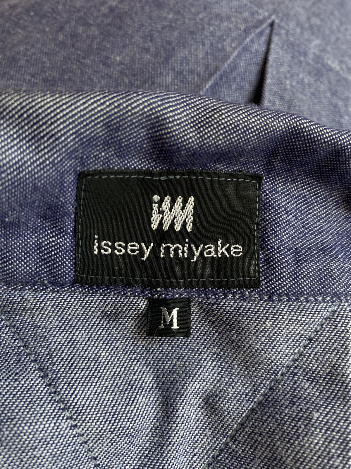 Issey Miyake IM issey miyake denim polo shirt Size US M / EU 48-50 / 2 - 16 Thumbnail