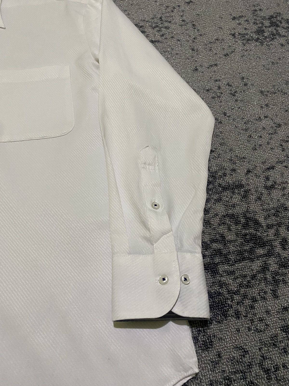 Japanese Brand Y’Sacsny white basic shirt Size US L / EU 52-54 / 3 - 3 Thumbnail
