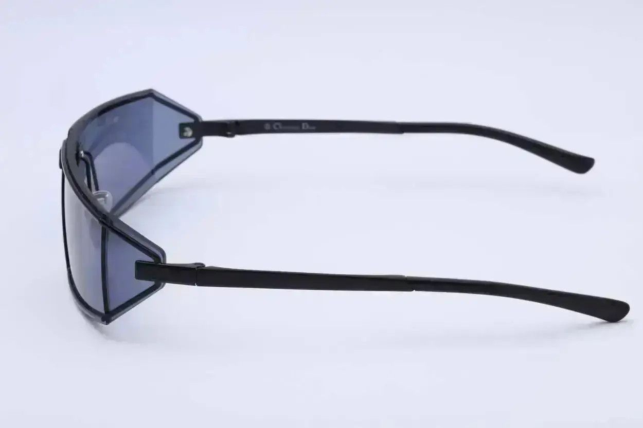 Dior DIOR Sunglasses Troika Silver Rimless Frameless Shield Mask Size ONE SIZE - 3 Thumbnail