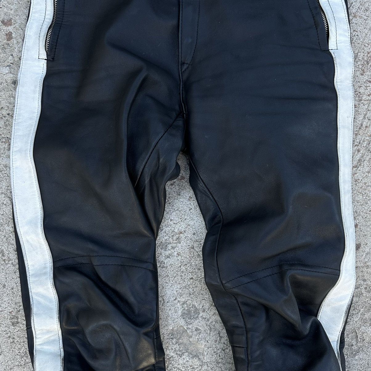 Vintage Vintage Moto Leather Pants Size 34 Style USA 90s Y2K Size US 34 / EU 50 - 10 Thumbnail