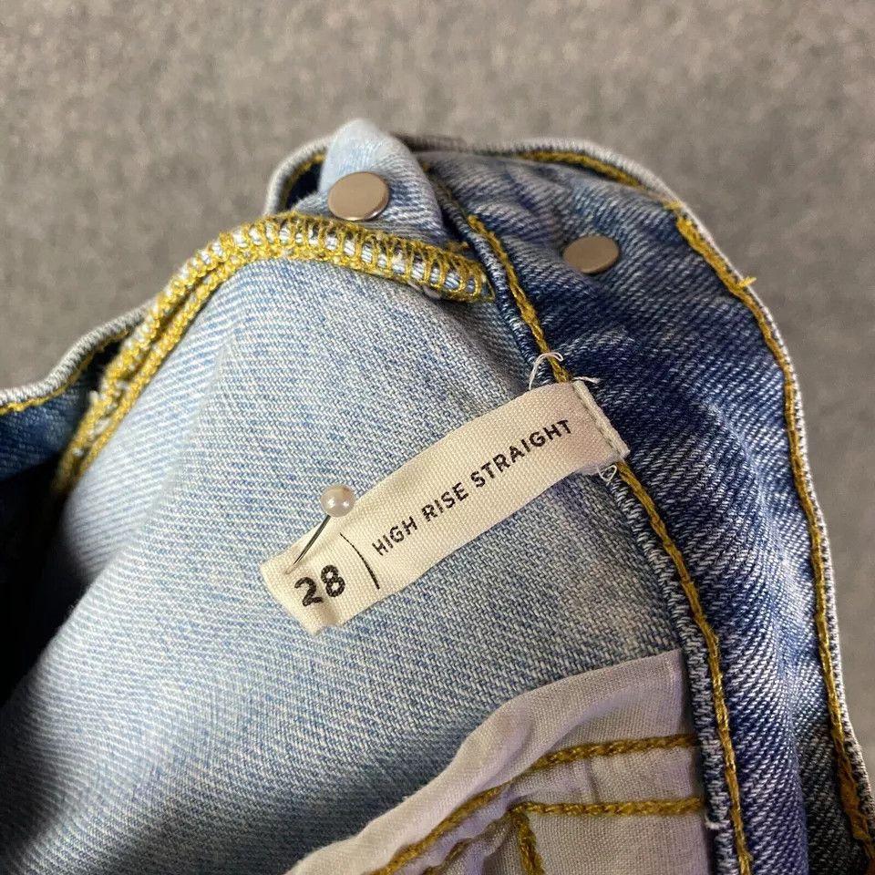 Pacsun Pacsun Jeans Women's Size 28 High Rise Straight Cut Off Size 28" / US 6 / IT 42 - 8 Thumbnail