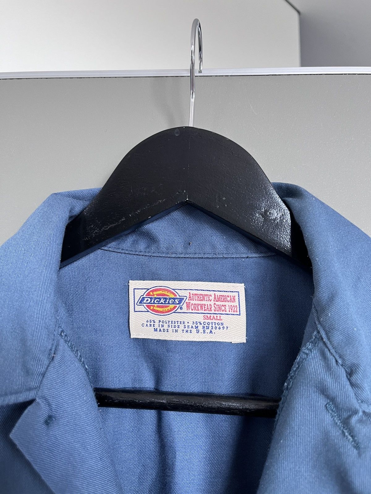 Dickies Dickies Blue Streetwear Short Sleeve Work Shirt Size US S / EU 44-46 / 1 - 4 Thumbnail