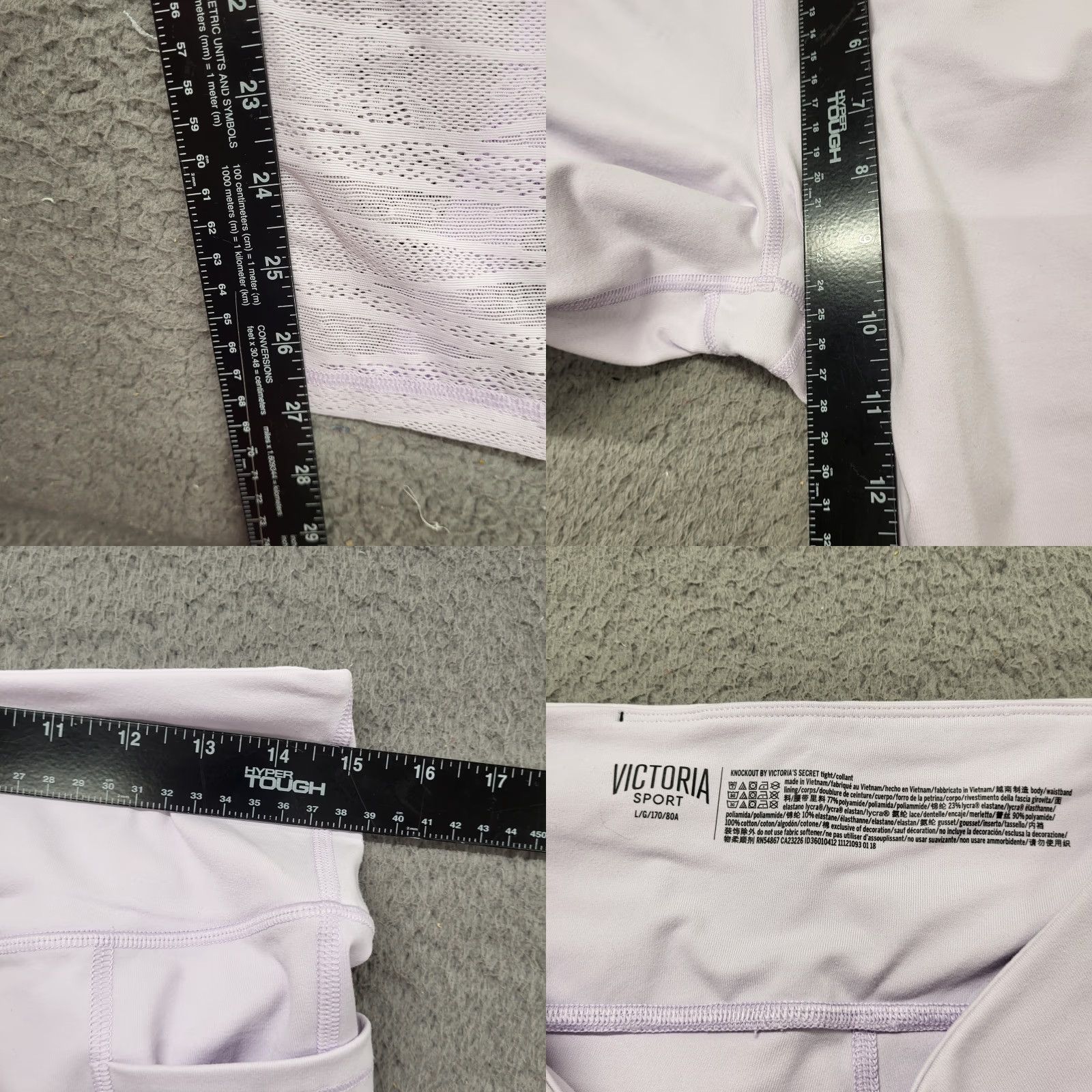 Victoria's Secret Victoria's Secret Leggings Women's ~Size Large~ Sport Total Knockout Lace Tight Nike Size 36" / US 14 / IT 50 - 8 Thumbnail