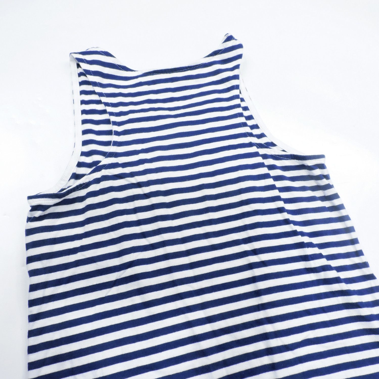Polo Ralph Lauren POLO RALPH LAUREN GIRLS BLUE/WHITE STRIPED SLEEVELESS DRESS Size XL / US 12-14 / IT 48-50 - 12 Thumbnail