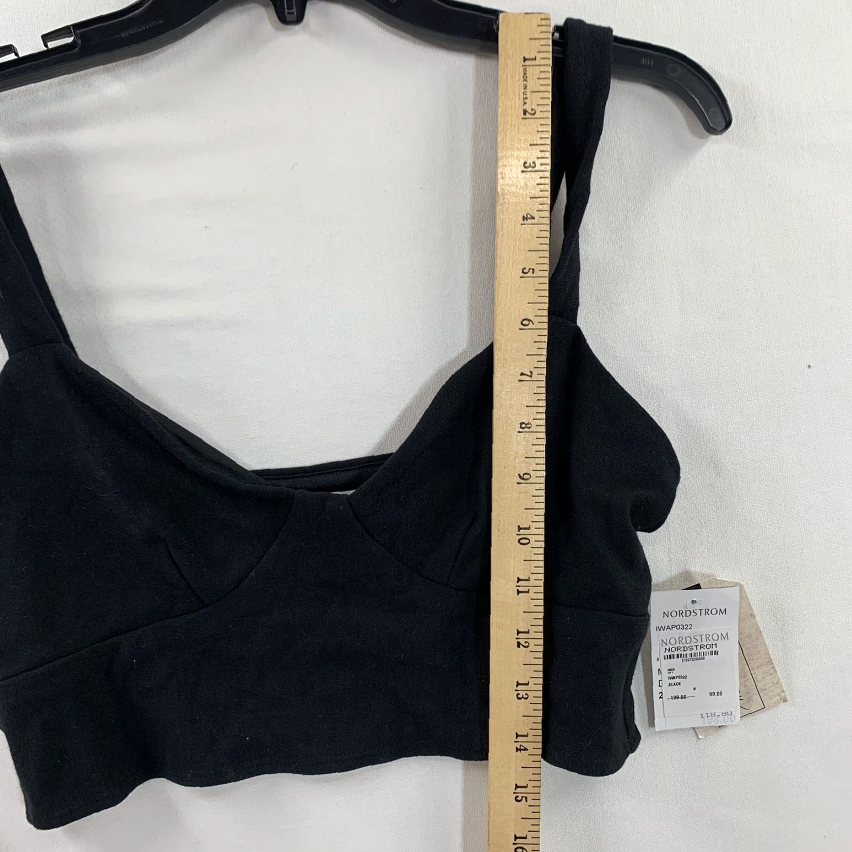 Vintage KATIE MAY Always Trending Top Womens Bra Black M Sz Medium Size M / US 6-8 / IT 42-44 - 7 Thumbnail