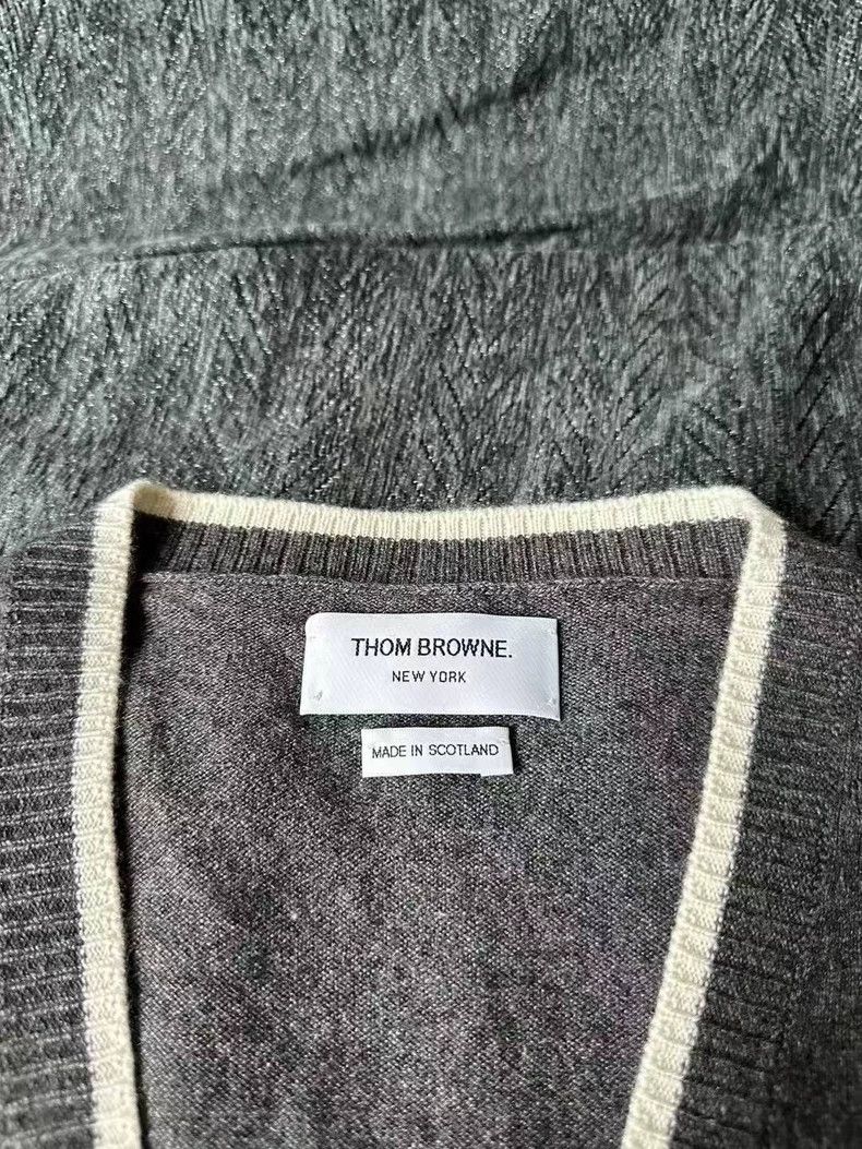Thom Browne Thom Browne Cashmere cardigan Size US M / EU 48-50 / 2 - 3 Thumbnail
