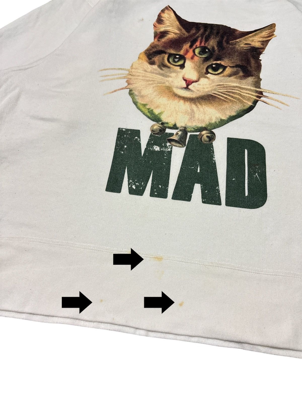 Undercover 💸BINDING OFFER💸UNDERCOVER MADSTORE CAT SWEATSHIRT💥 Size US M / EU 48-50 / 2 - 7 Thumbnail