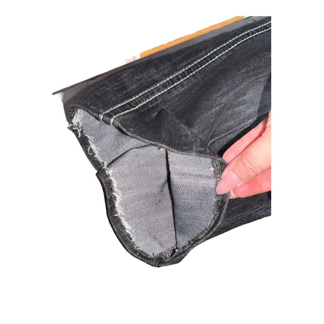 Southpole × Vintage Vtg Southpole Jeans Mens Sz 34x30 Black Faded Baggy Wide Leg Size US 34 / EU 50 - 9 Thumbnail