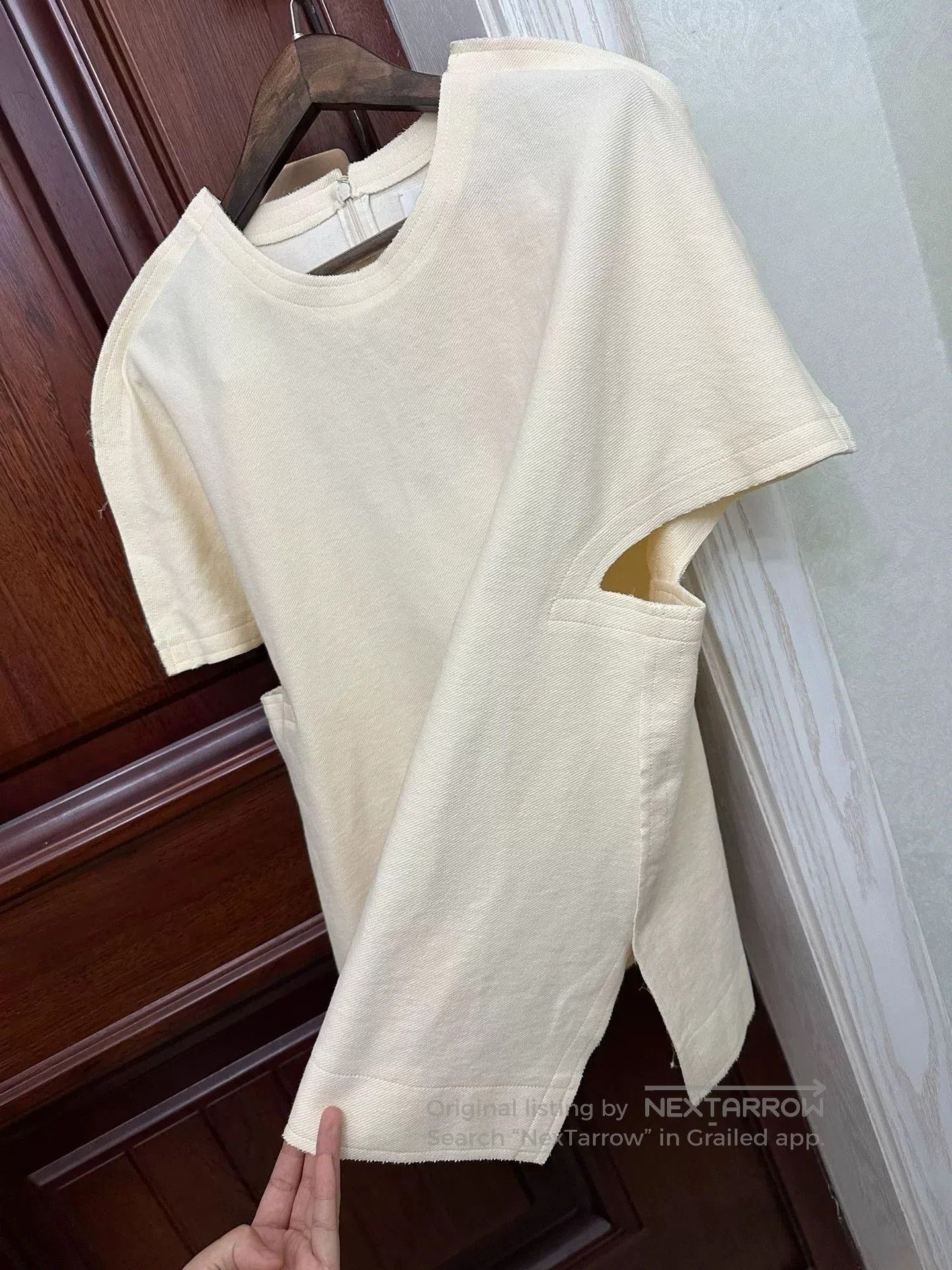 Jil Sander Jil Sander Short Sleeve Casual Top. Size M / US 6-8 / IT 42-44 - 4 Thumbnail