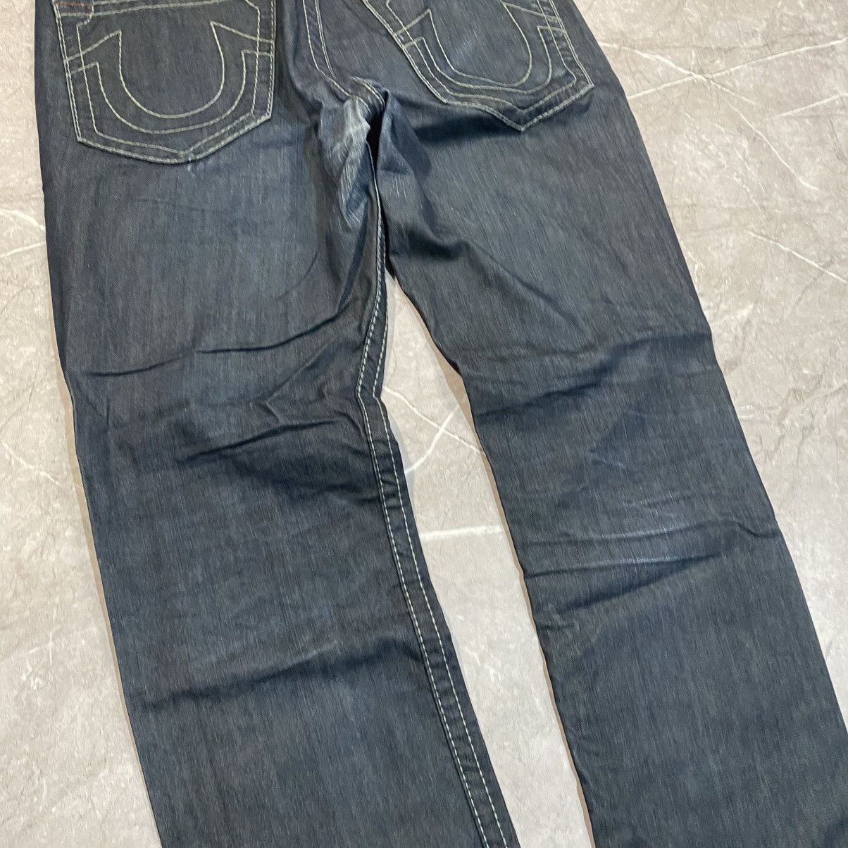 True Religion VINTAGE TRUE RELIGION BIG LOGO PANTS 00s Size US 36 / EU 52 - 6 Thumbnail