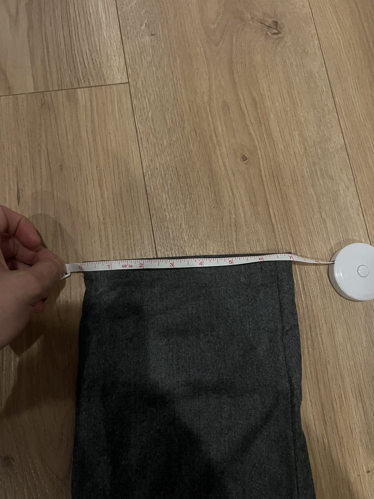 A Kind Of Guise BNWT Elasticated Wide Trousers (US30) - chia melange flannel Size US 30 / EU 46 - 7 Thumbnail
