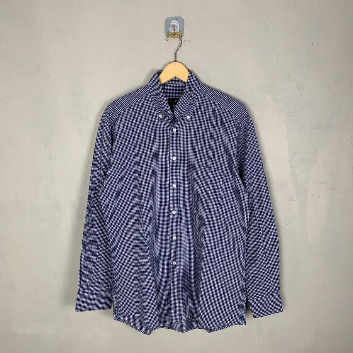 Gucci Gucci Plaid Shirt Size US L / EU 52-54 / 3 - 1 Thumbnail