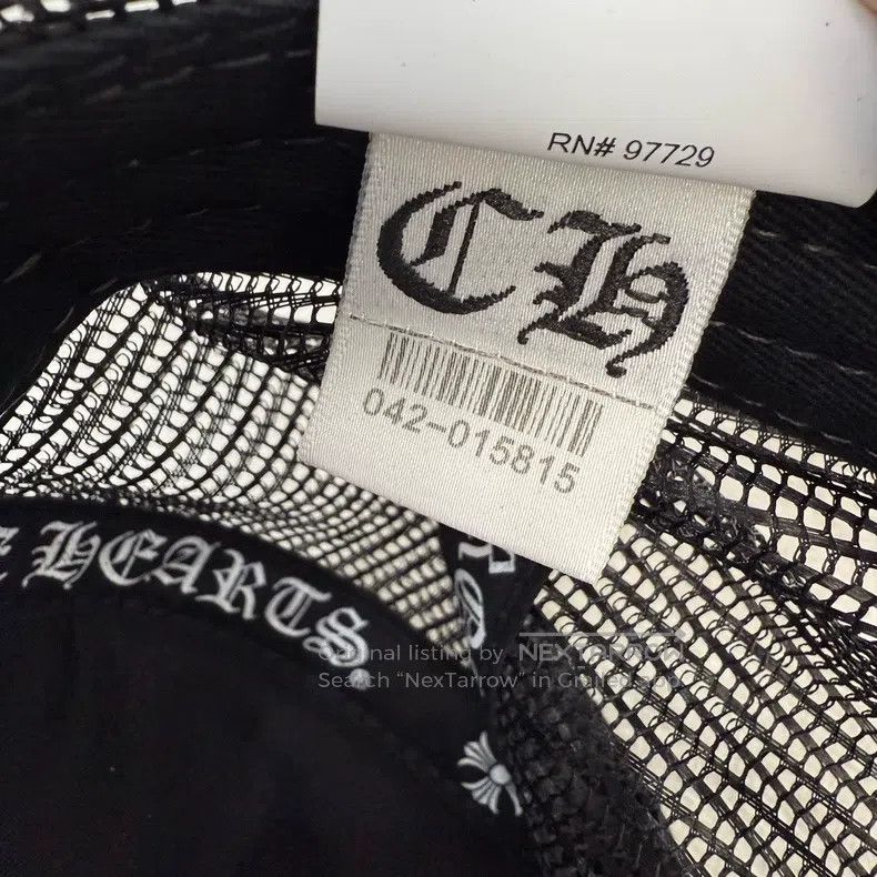 Chrome Hearts CHROME HEARTS Size OS Camouflage three-cross leather baseba Size ONE SIZE - 4 Thumbnail