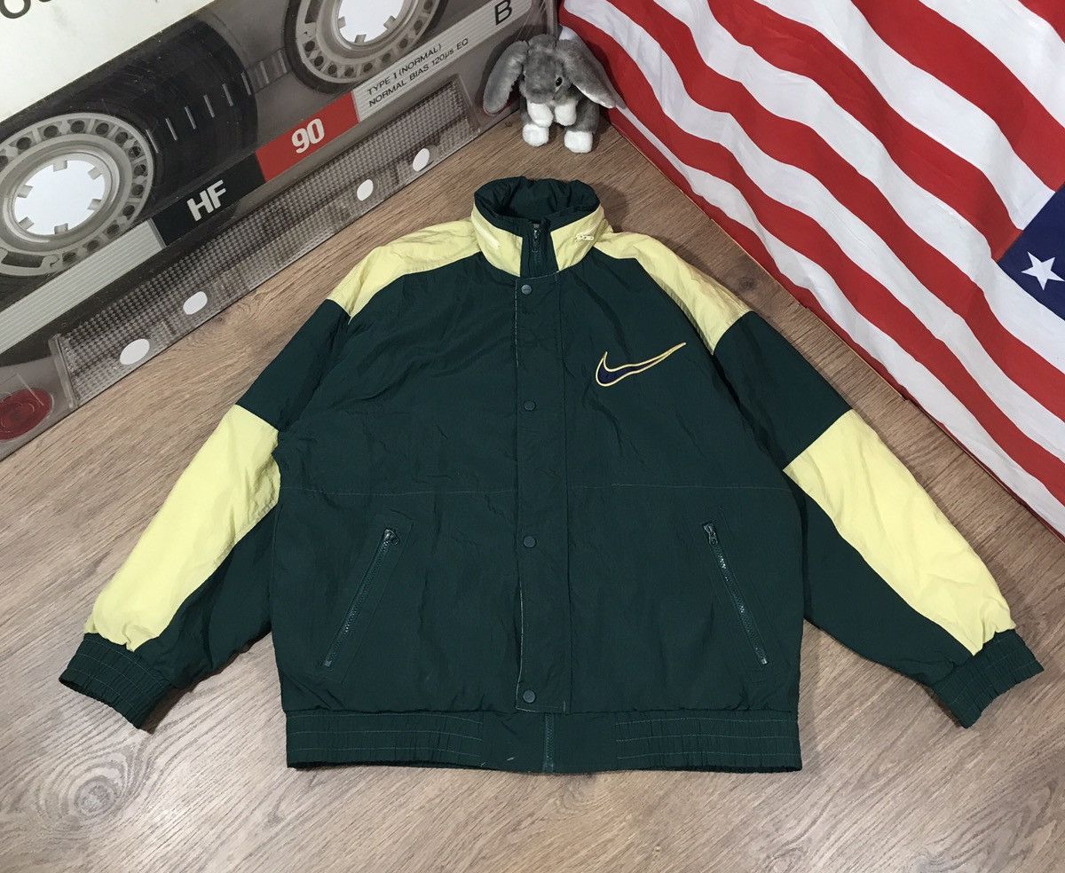 Nike Vintage 90s Nike Big Logo Swoosh Basketball Rare Size US L / EU 52-54 / 3 - 2 Thumbnail