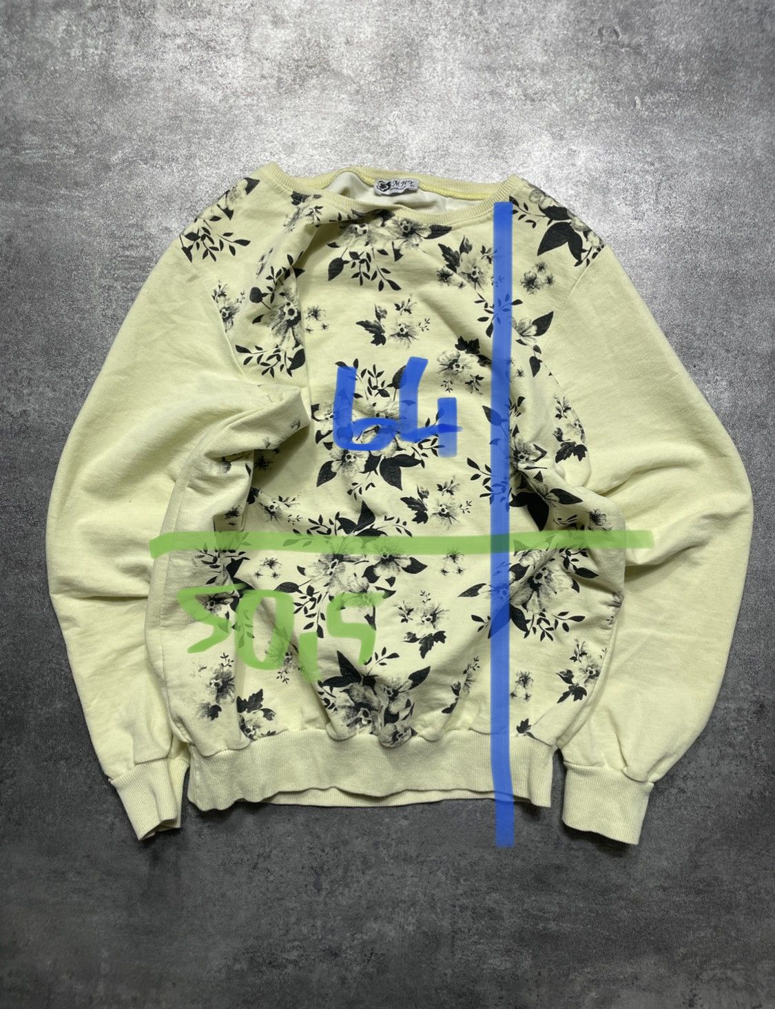 Vintage 🔥RARE🔥Vintage Y2K Roses Sweatshirt Cozy Streetwear Hype Size S / US 4 / IT 40 - 9 Thumbnail