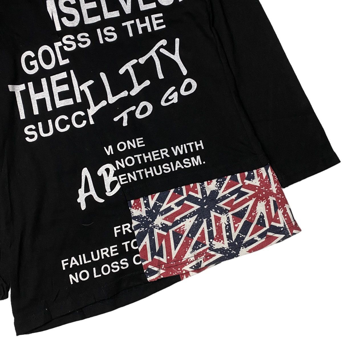 Hysteric Glamour × If Six Was Nine × Japanese Brand 2000's Japanese Double Layer & Zipper Britflag Longsleeve Size US S / EU 44-46 / 1 - 8 Thumbnail