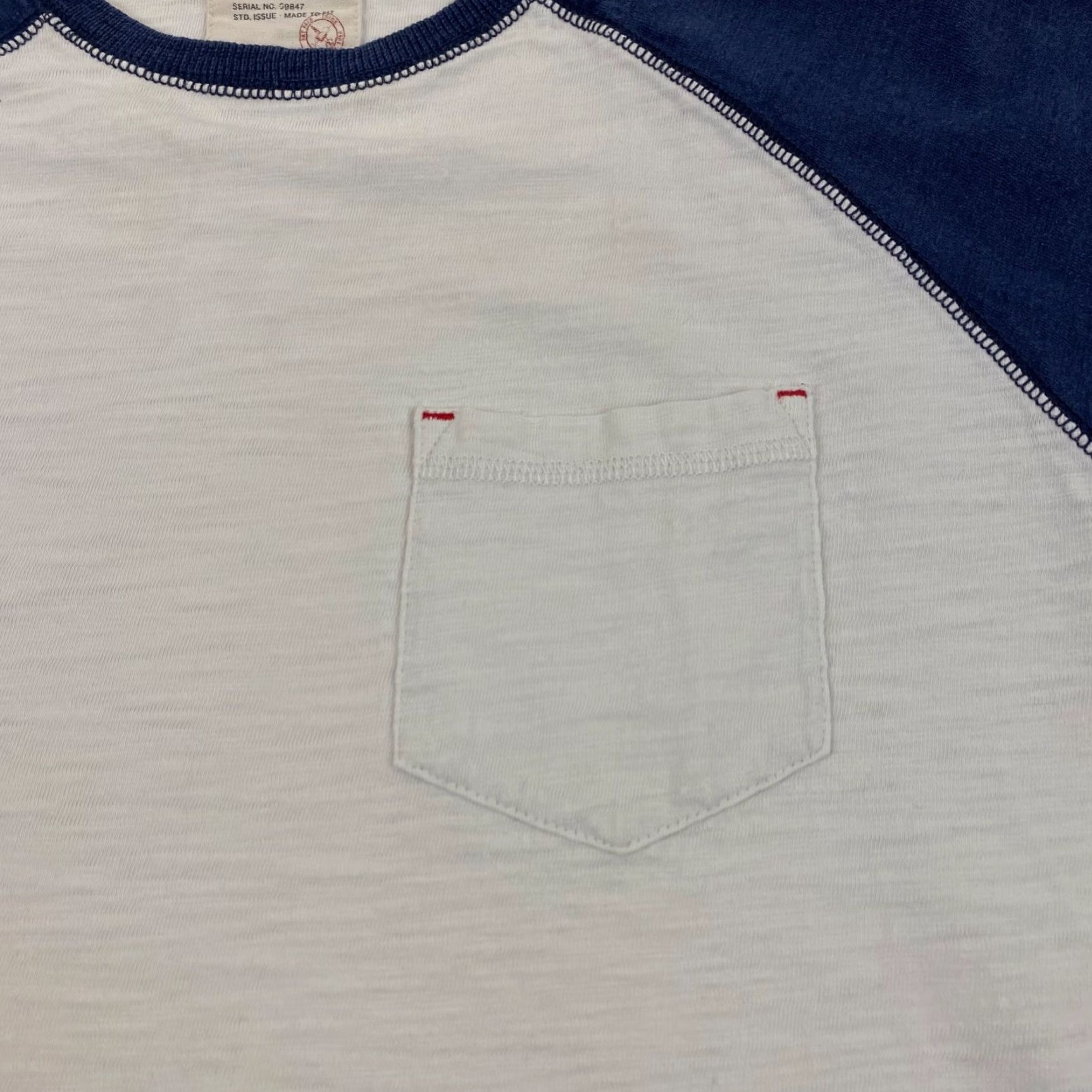 FatFace Fat Face Shirt Men Small White Blue Pocket Tee Crewneck British Top Short Sleeve Size US S / EU 44-46 / 1 - 3 Thumbnail
