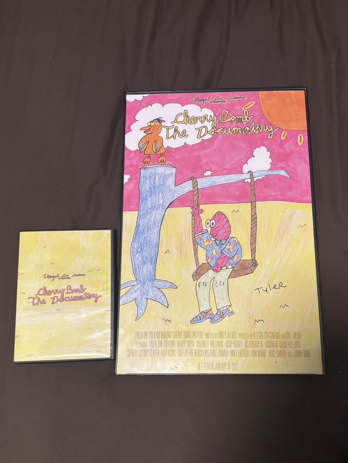 Cherry Bomb Documentary DVD and Signed Poster