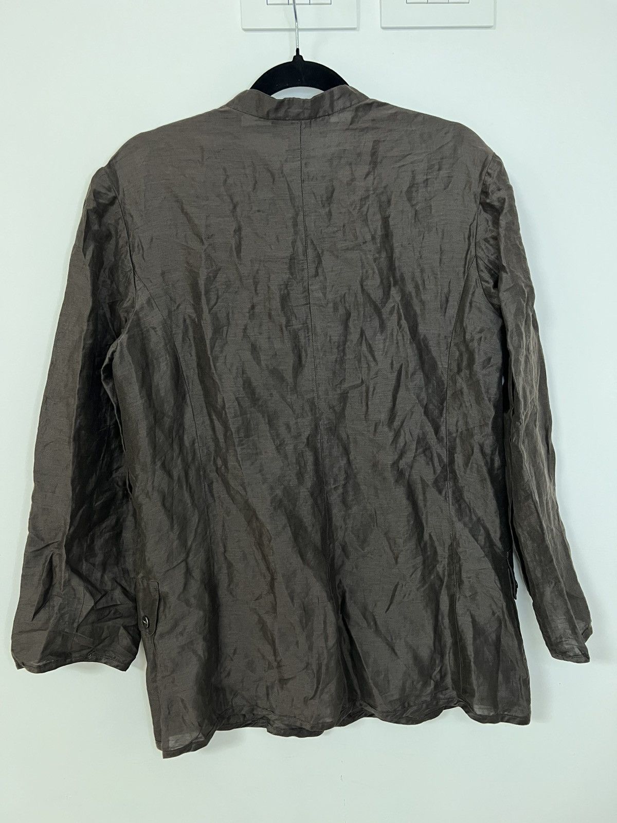 Max Mara Max Mara jacket M linen and silk Size M / US 6-8 / IT 42-44 - 4 Thumbnail