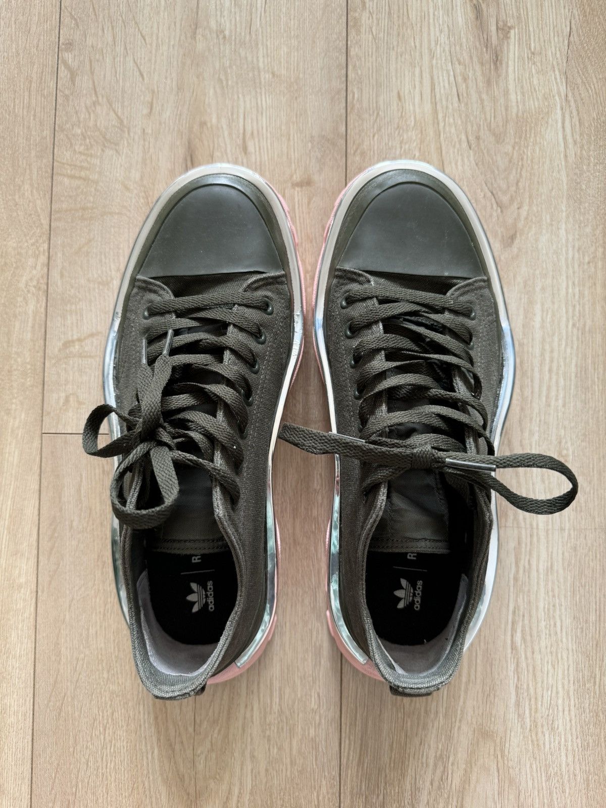 Raf Simons Adidas x Raf Simons Detroit Runner Size US 8 / EU 41 - 16 Thumbnail