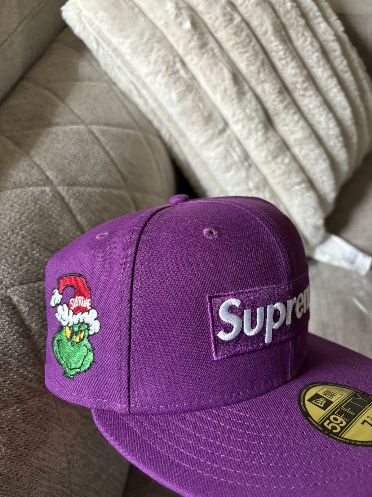 Supreme Supreme grinch box logo new era fitted Size ONE SIZE - 3 Thumbnail