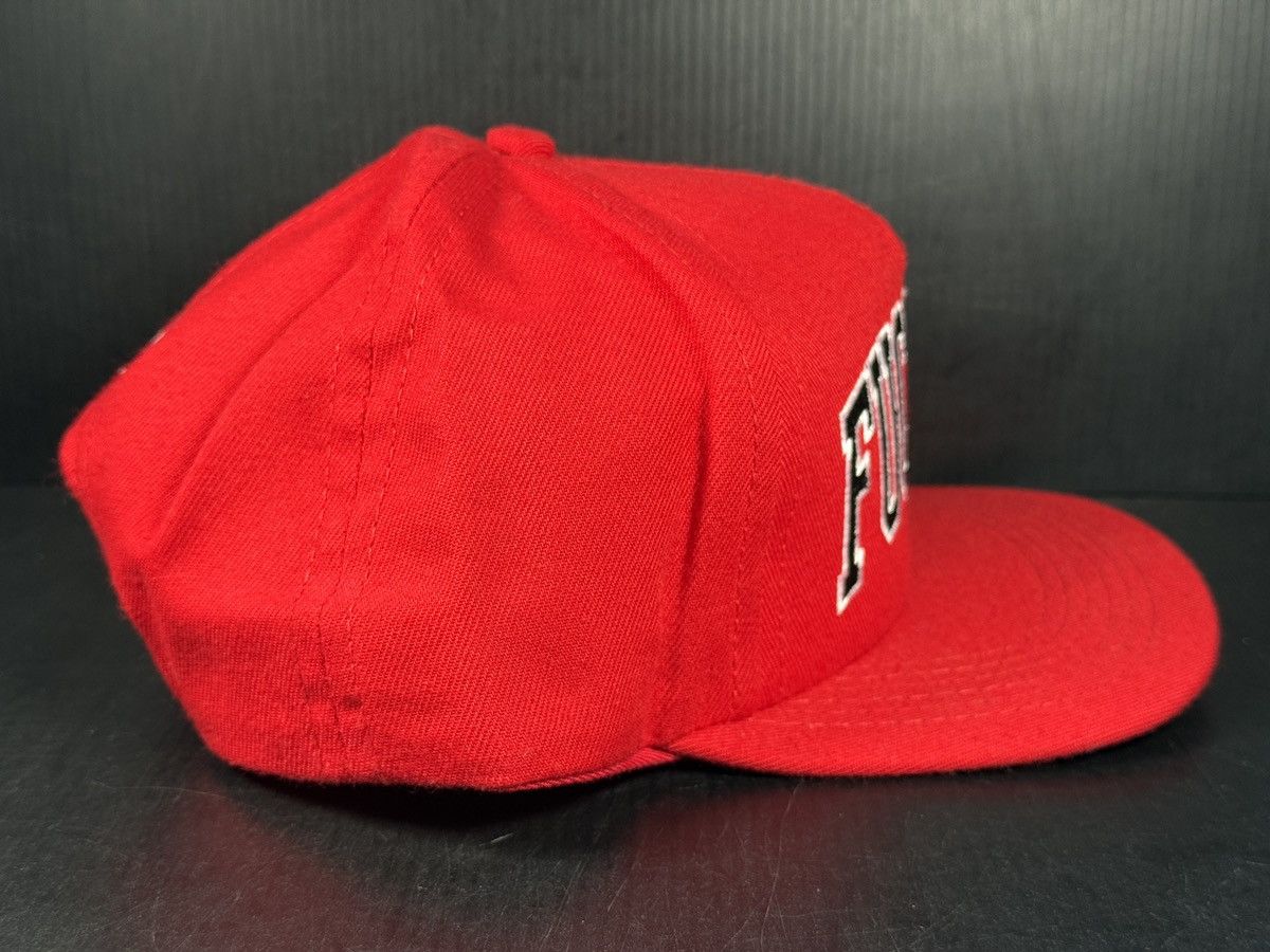 Supreme SUPREME FW03 FUCK OFF 5 PANEL RED HAT | Grailed
