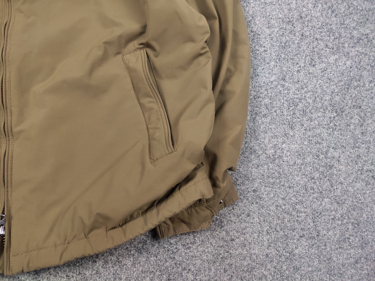 Gant Gant the length Dark Khaki Hooded Fleece-insulated Jacket Size US L / EU 52-54 / 3 - 6 Thumbnail