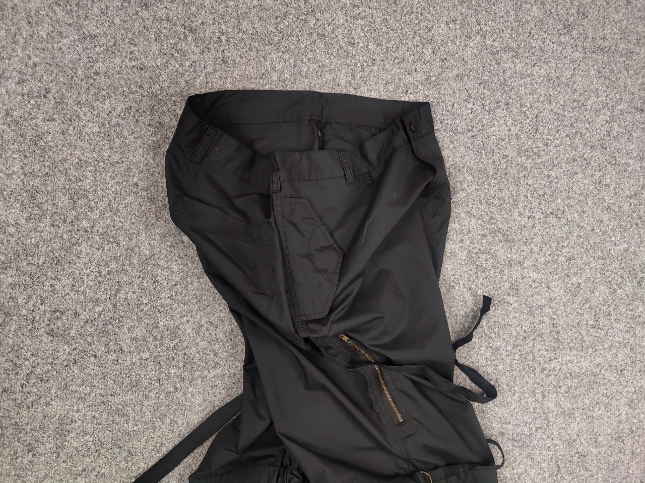 If Six Was Nine Vintage if six was nine Style Gondage Zip Cargo Baggy Pants Size US 34 / EU 50 - 13 Thumbnail