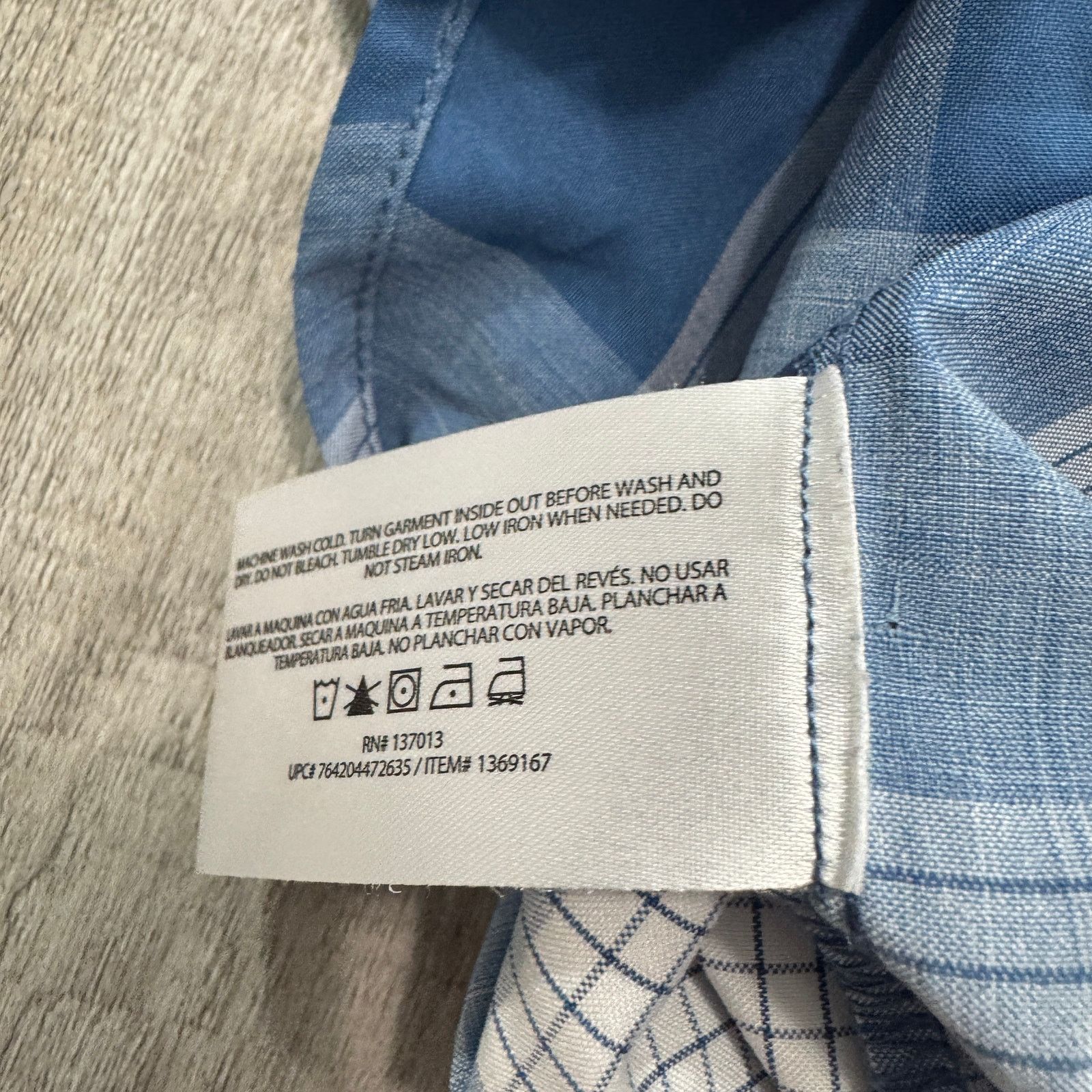 Orvis Orvis Classic Collection Shirt Men's XXL Blue White Plaid Size US XXL / EU 58 / 5 - 6 Thumbnail