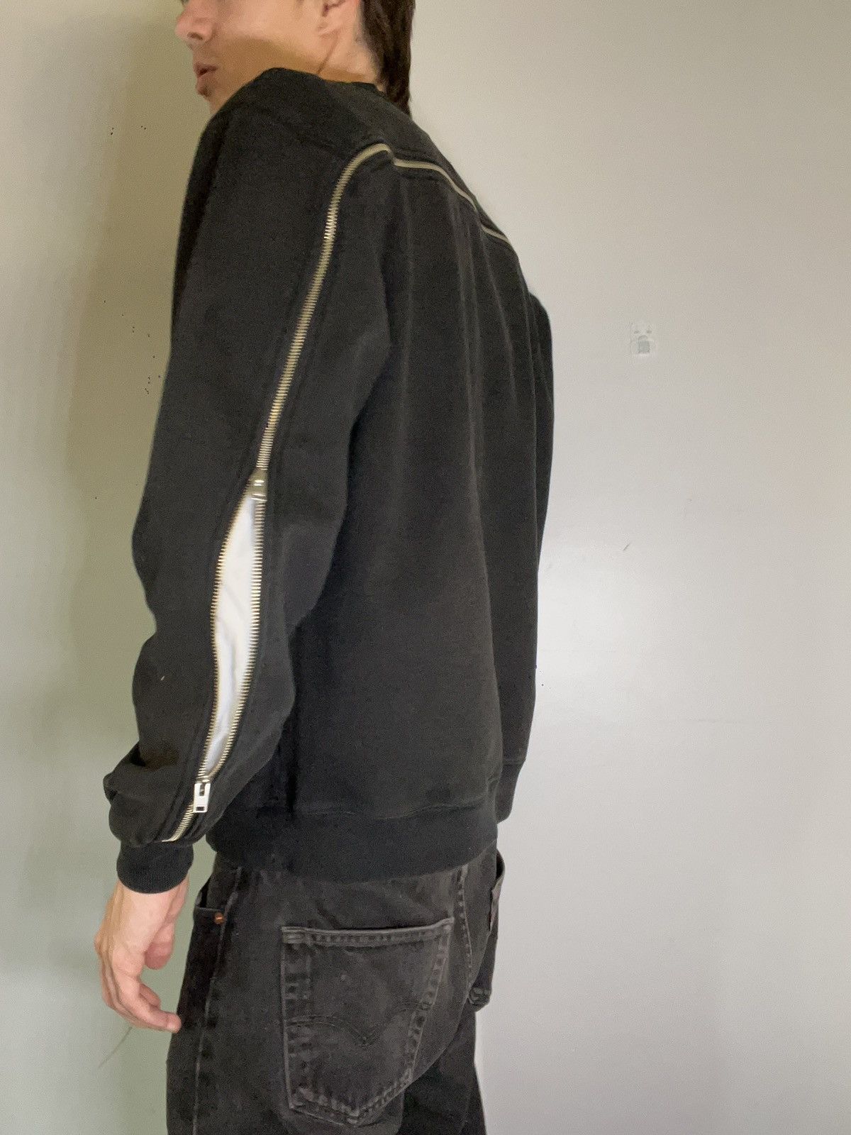 Designer × Stampd Stampd Zipper Hem Heavyweight Crewneck Size US L / EU 52-54 / 3 - 6 Thumbnail