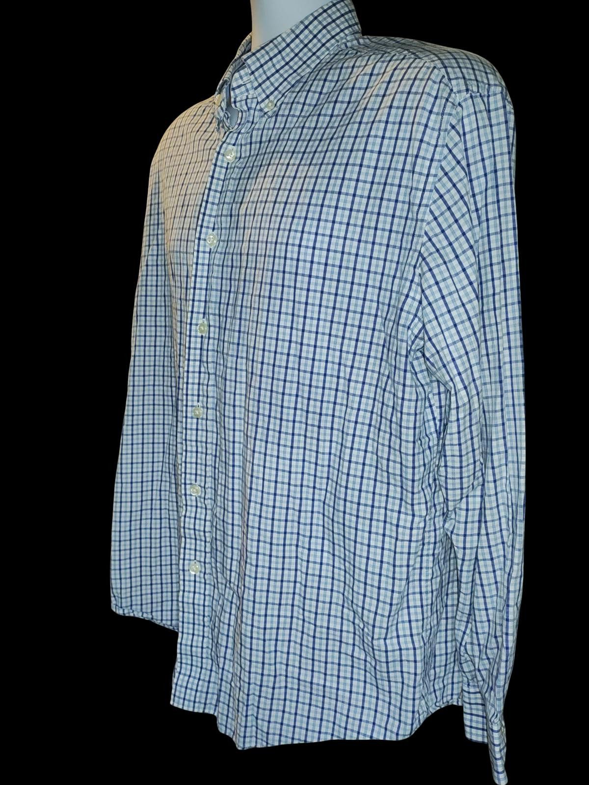 Nautica Nautica Men's Button-Down Long Sleeve Checkered Shirt Size US L / EU 52-54 / 3 - 4 Thumbnail
