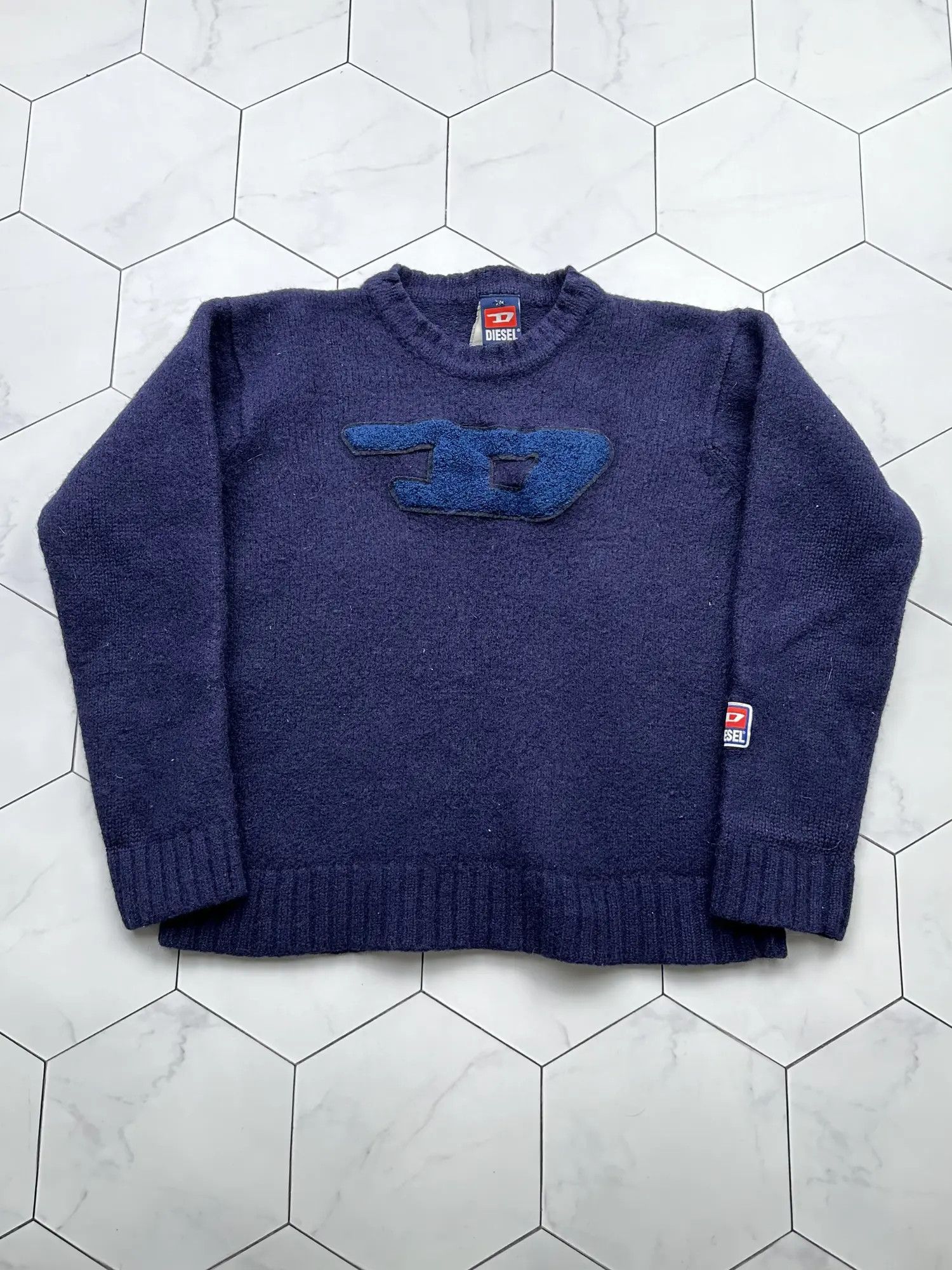 Diesel Diesel Vintage Wool Sweater (B418) Size S / US 4 / IT 40 - 1 Thumbnail