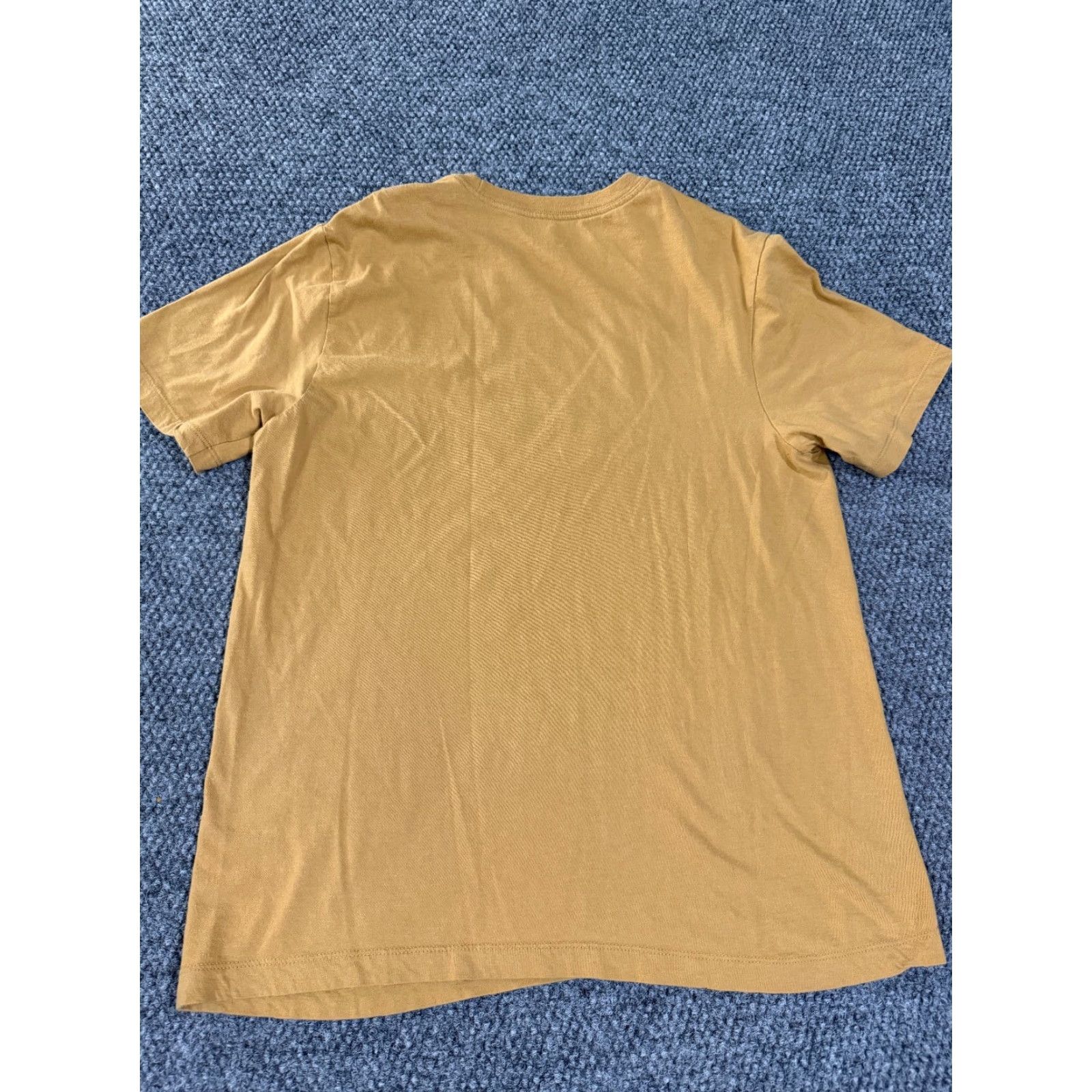 Nike Nike T-Shirt Mens M Crew Neck Short Sleeve Brown Cotton Colorful Swoosh Casual Streetwear Tee Regular All Seasons Sports 2020s Size US M / EU 48-50 / 2 - 7 Thumbnail