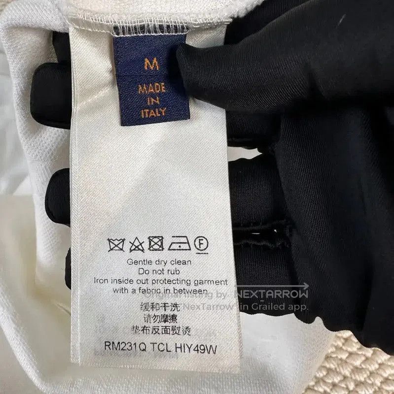 Louis Vuitton Louis Vuitton White Cotton T. Size M / US 6-8 / IT 42-44 - 4 Thumbnail