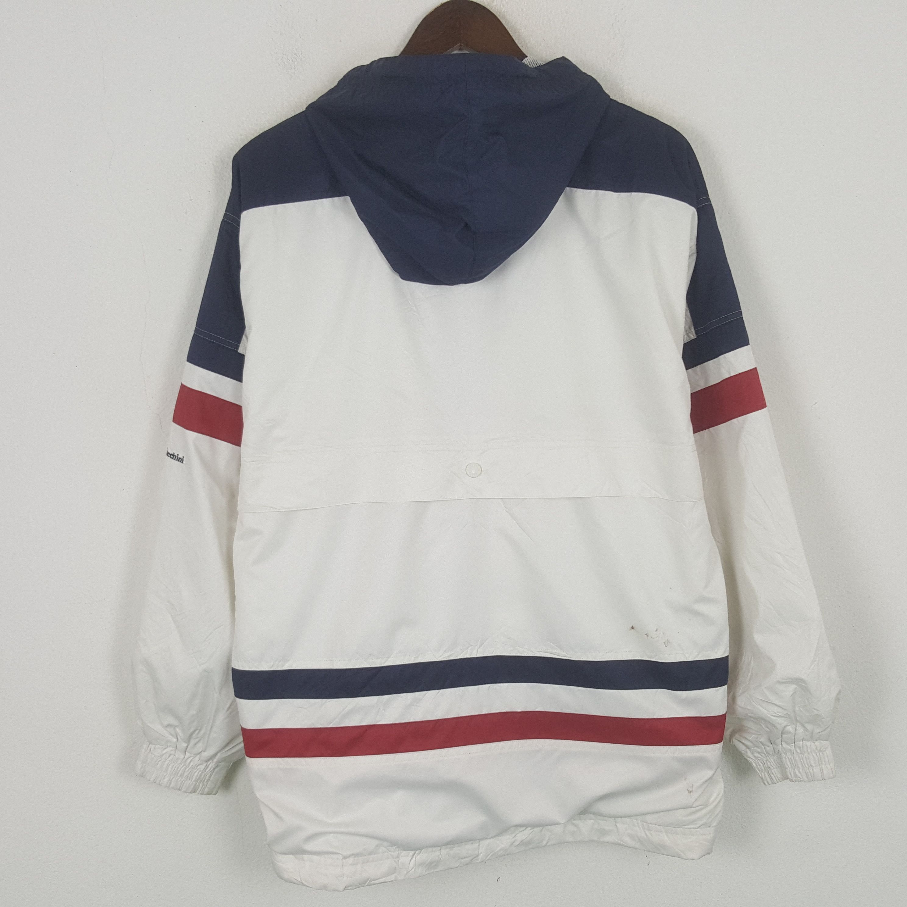 Sergio Tacchini Vintage Sergio Tacchini Windbreaker Sport Jacket Size US L / EU 52-54 / 3 - 3 Thumbnail