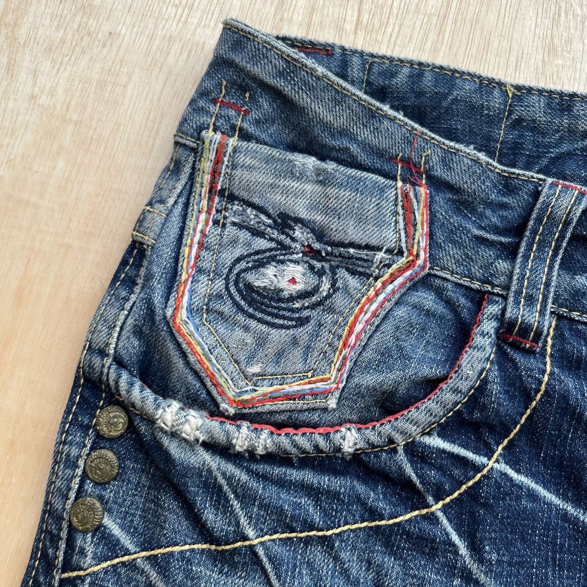 Japanese Brand RED PEPPER DISTRESSED DENIM JAPANESE BRAND CLASSIC WEAR HG Size US 34 / EU 50 - 5 Thumbnail