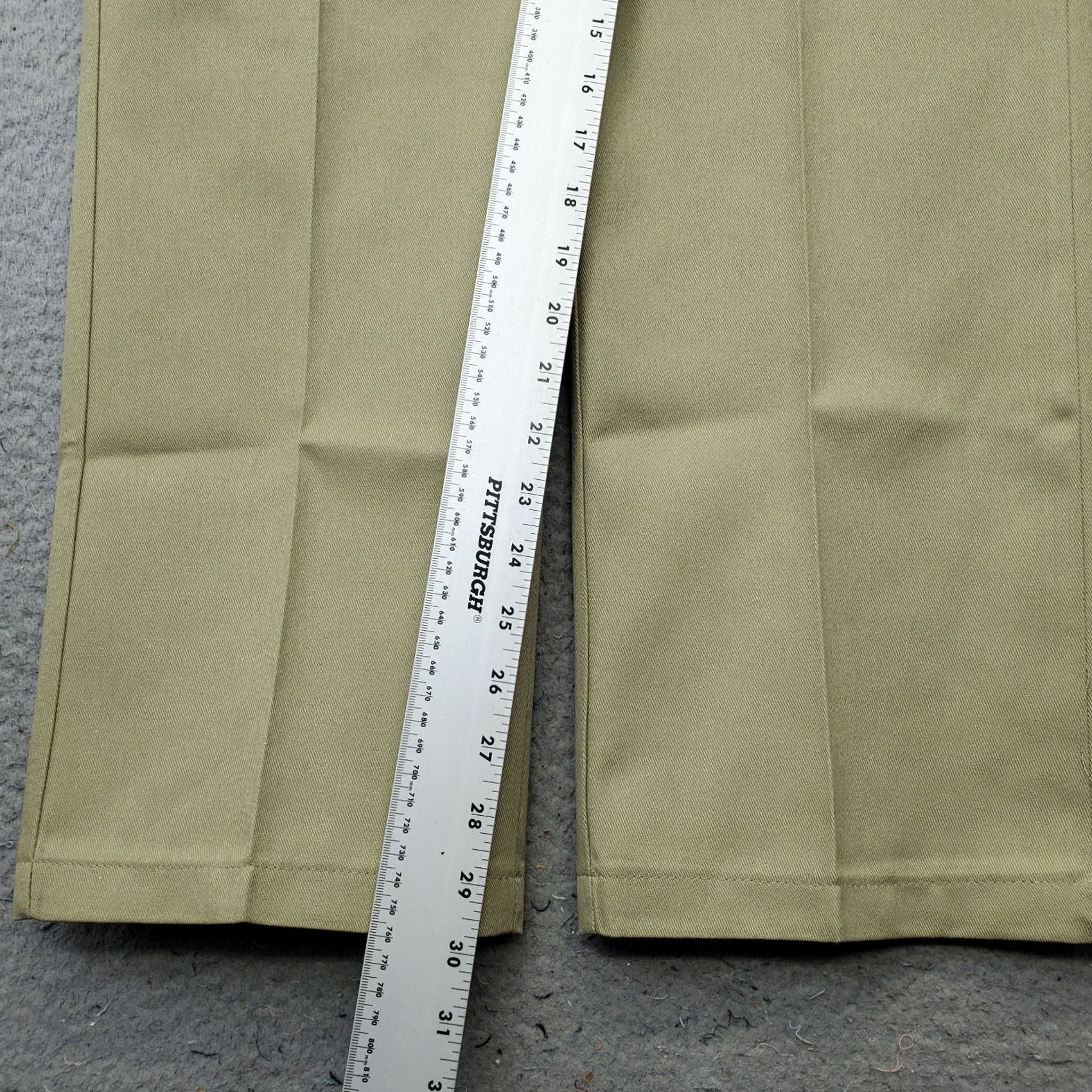Dickies Dickies Work Pants Men 32x32 Tan 873 Slim Fit Wrinkle Resistant Straight WP873KH Mens Size 32 Tan Slim Dickies 874 Workwear Pants Size US 32 / EU 48 - 4 Thumbnail