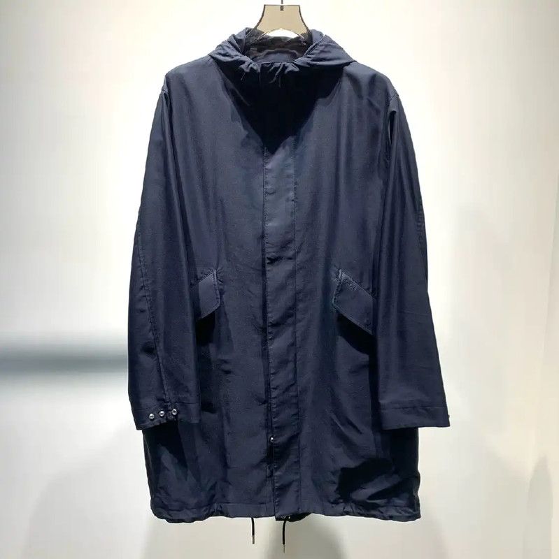 Dior Dior Men's Navy Nylon Outerwear Jacket 0089 Size US M / EU 48-50 / 2 - 1 Thumbnail