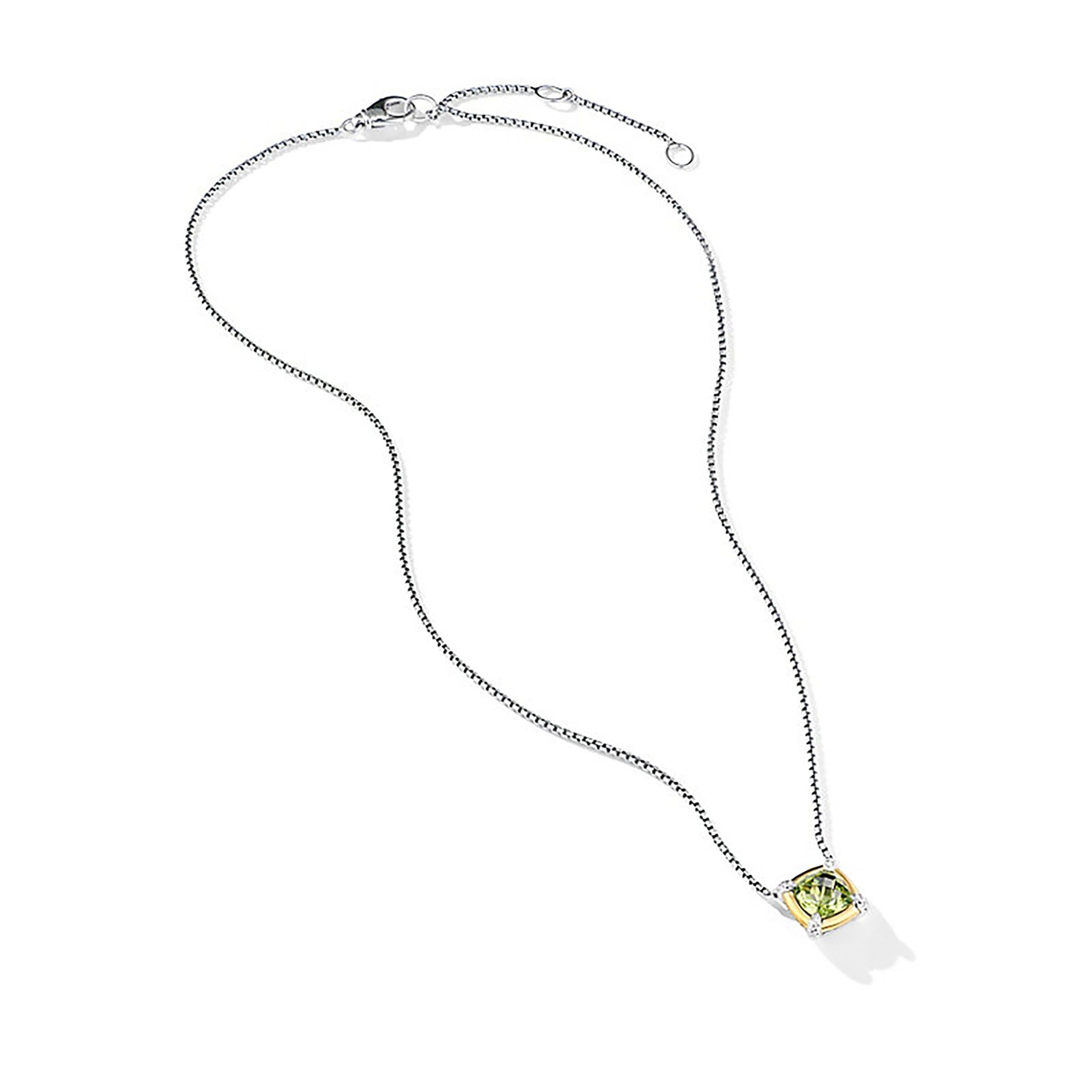 David Yurman o1w1db10525 N17114D Necklace in Silver with 18K Yellow Gold Size ONE SIZE - 2 Thumbnail