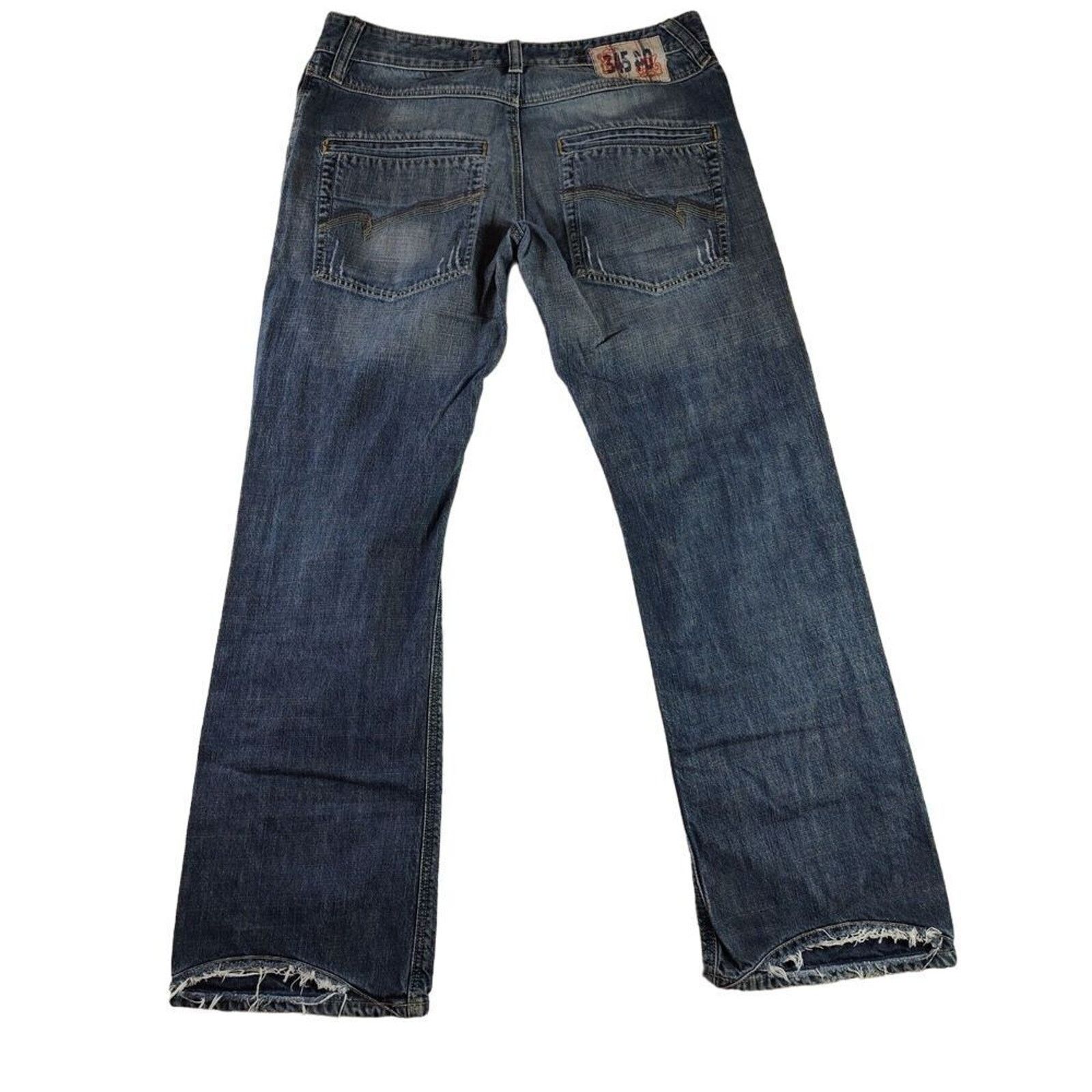 Zara Zara Mens Distressed Jeans Grunge 36x32 Denim Jeans 345 40 Size US 36 / EU 52 - 4 Thumbnail